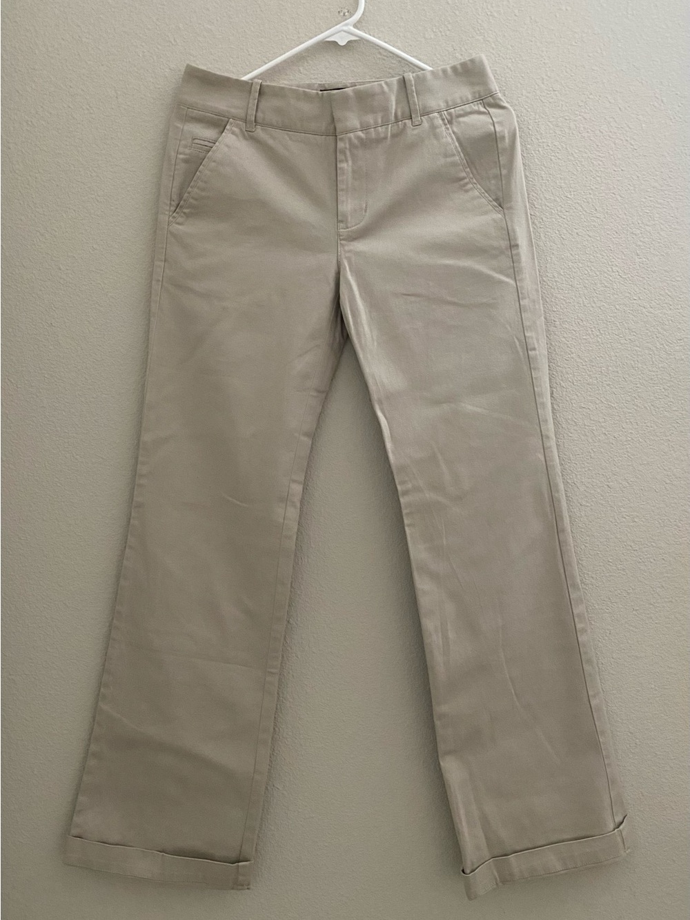 Juicy Couture Women’s Khaki Straight-Leg Chinos - Light Tan